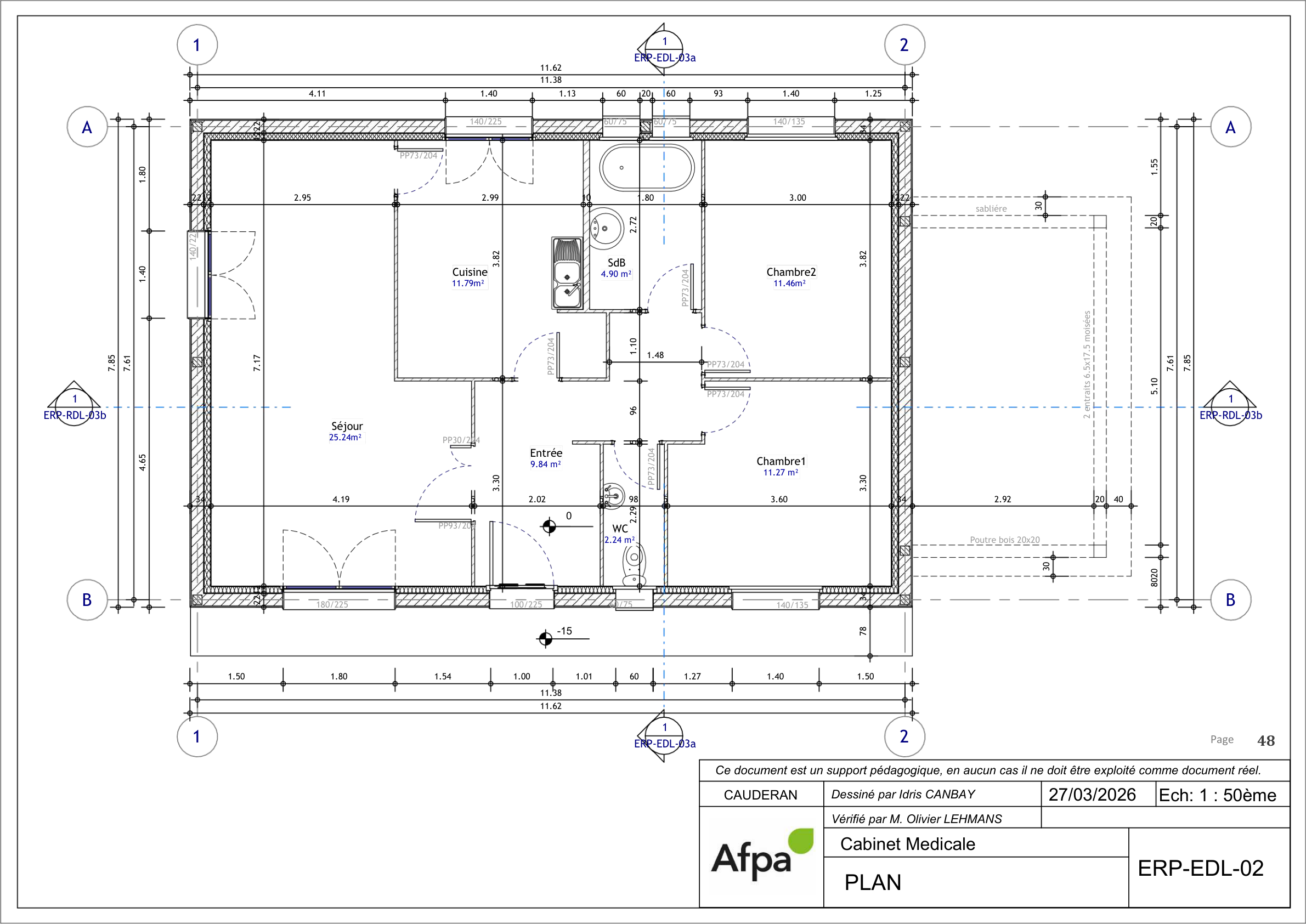 Cabinet Médical — Plan