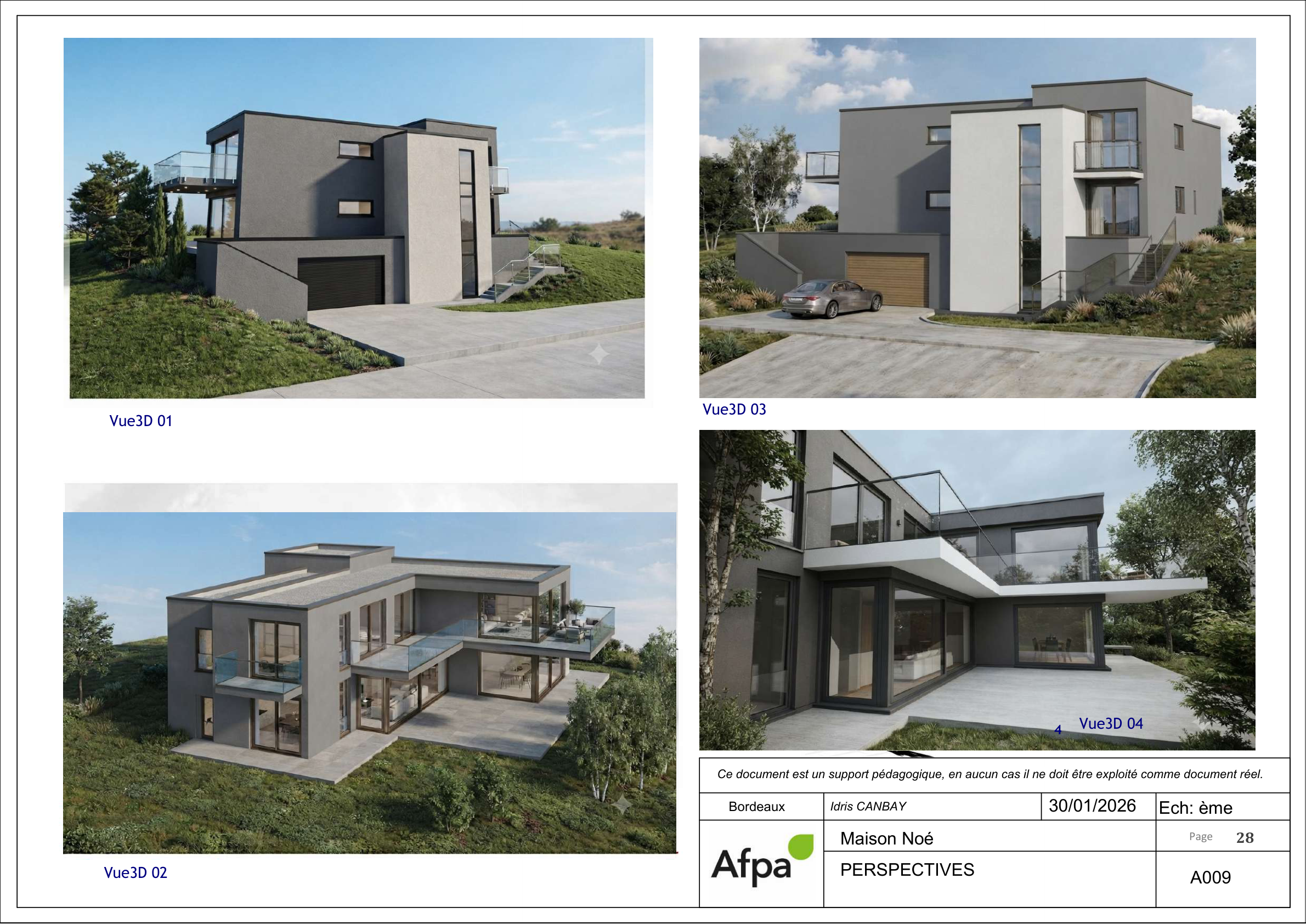 Maison Noé — Vue 3D